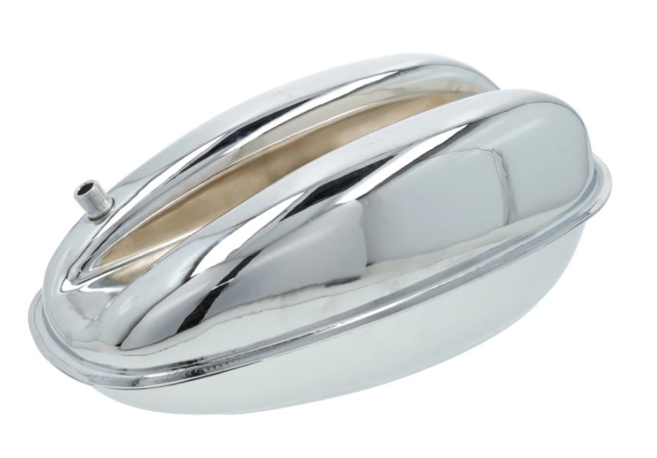 Tomos 2L /3L /4L Chrome fuel tank C-quality THREADED
