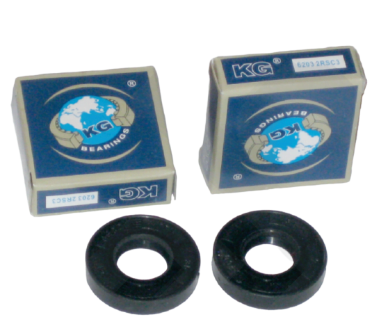 Set oil seals and bearing for crankshaft A3, A35, A5
