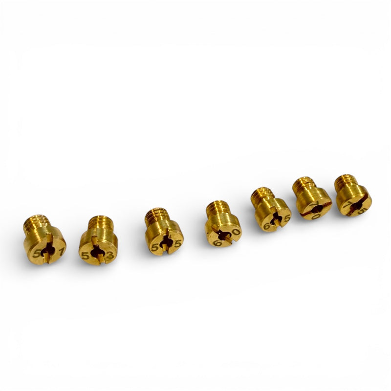 Jets (nozzles) for Dellorto carburetor (51,53,55,60,65,70,75) Sha 14-12