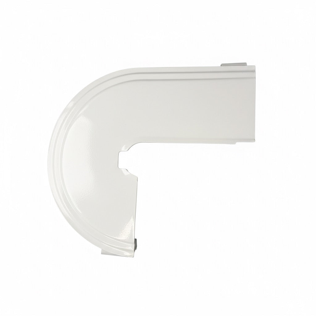Chain guard metal white for Tomos Colibri