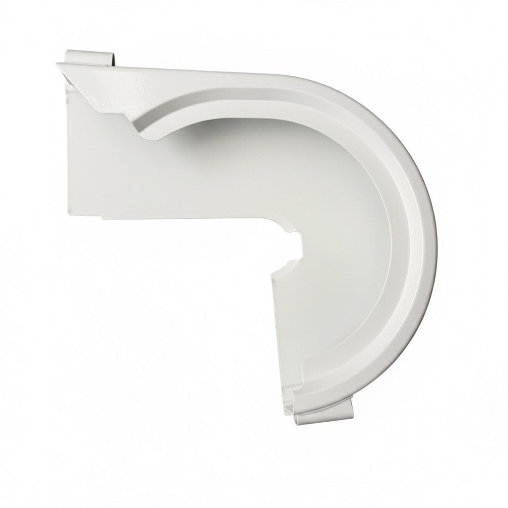 Chain guard metal white for Tomos Colibri