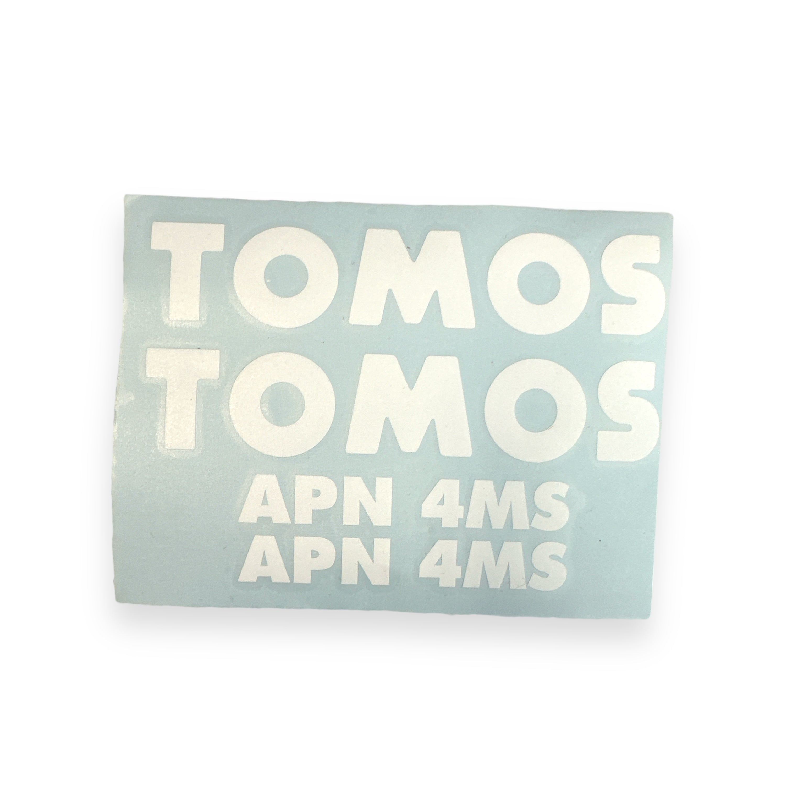 TOMOS DECALS for Tomos Apn 4 white
