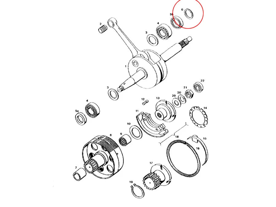 Washer clutch A3 2.0mm (209005)