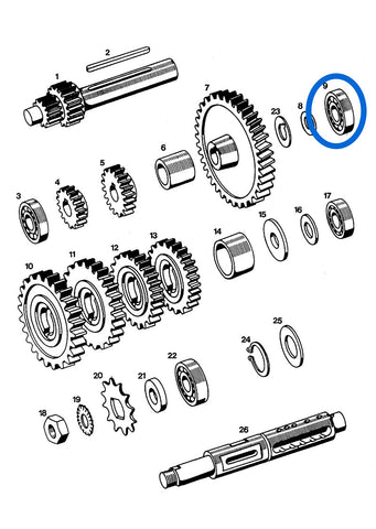 Bearing 15x35x11 6202 ZZ FAG