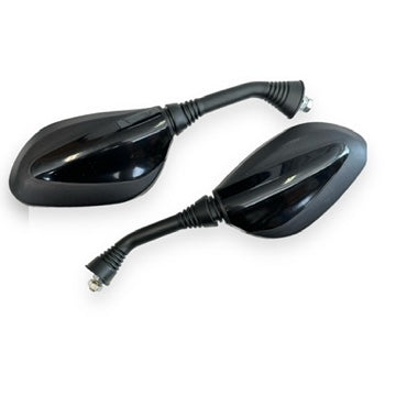 Mirror for Tomos or scooter black pair