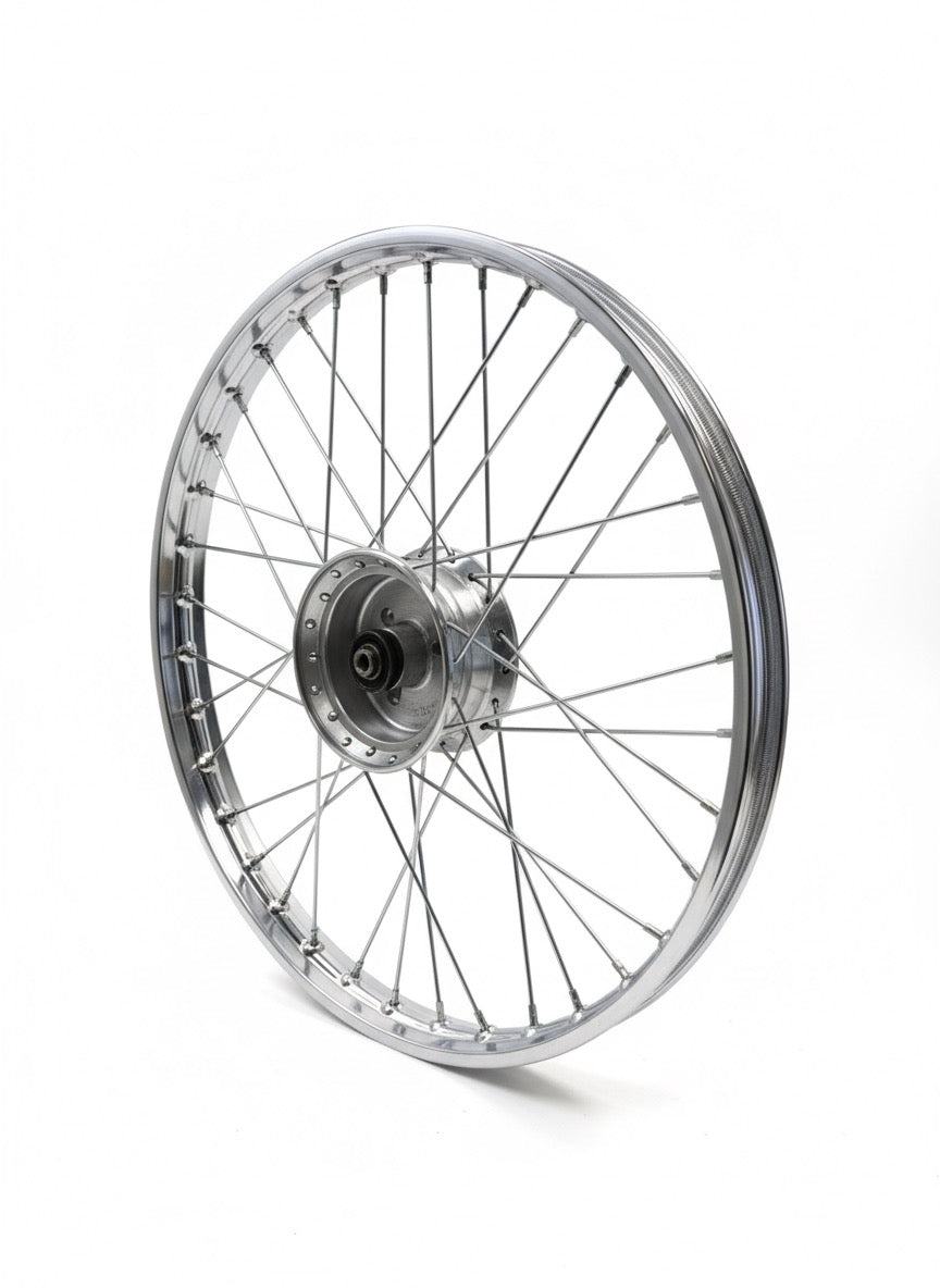 Wheel for Tomos moped with spokes 19"