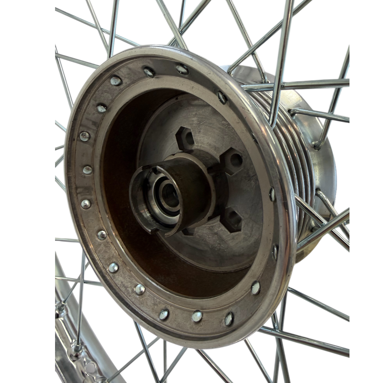 Wheel for Tomos moped with spokes 19"