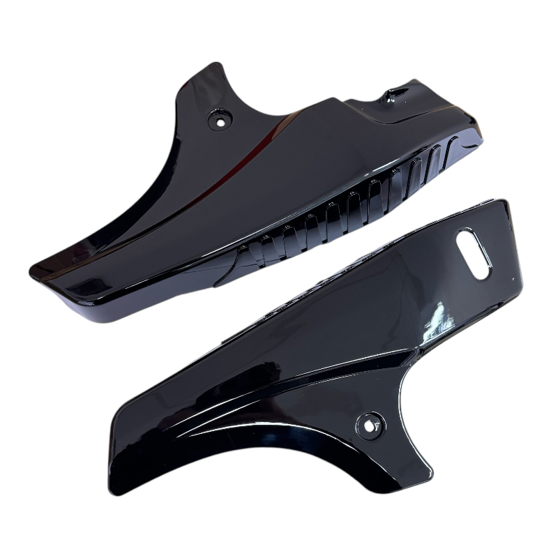 Side Panels Black Gloss Left and Right for Tomos A35