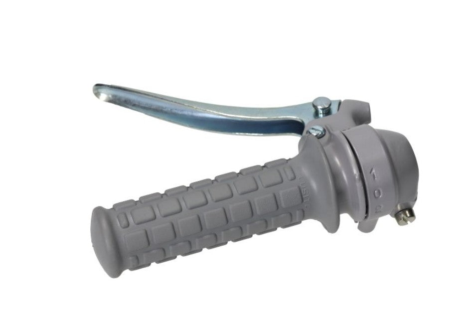 Throttle grip gray color Lusito