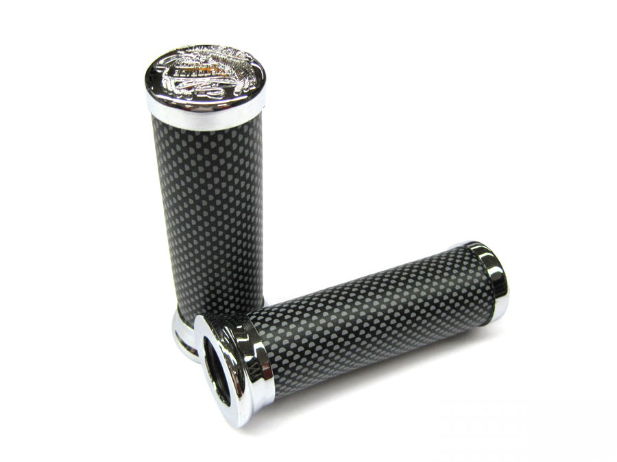 Carbon look handlebar grip 24 mm / 22 mm