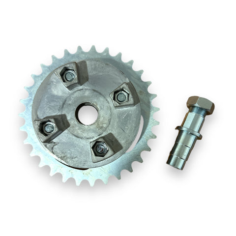 Sprocket bracket 34 tooth for Tomos APN