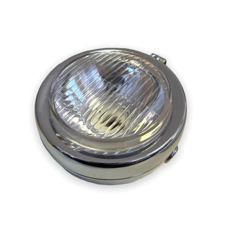 Round light 130mm chrome
