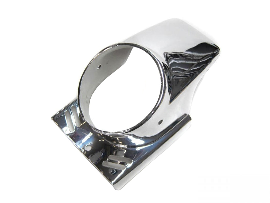 Headlight cover round chrome universal