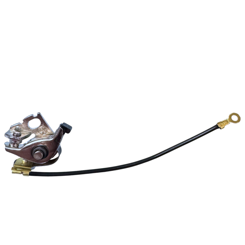 Ignition plate with cable 2 notches for black flywheel