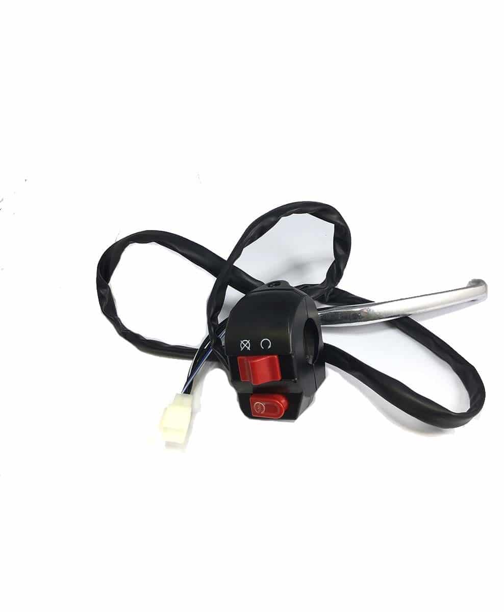 Right handle with switch for Tomos Alpino (237028)
