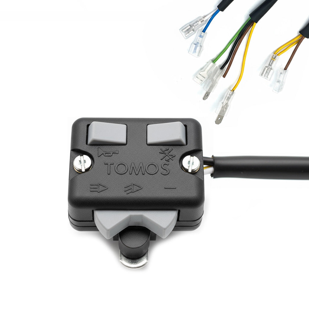 TOMOS 6V SWITCH WITH CABLES for Tomos Motorcycles