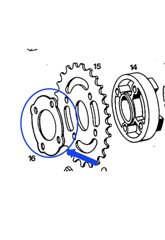 Rear Sprocket Retainer