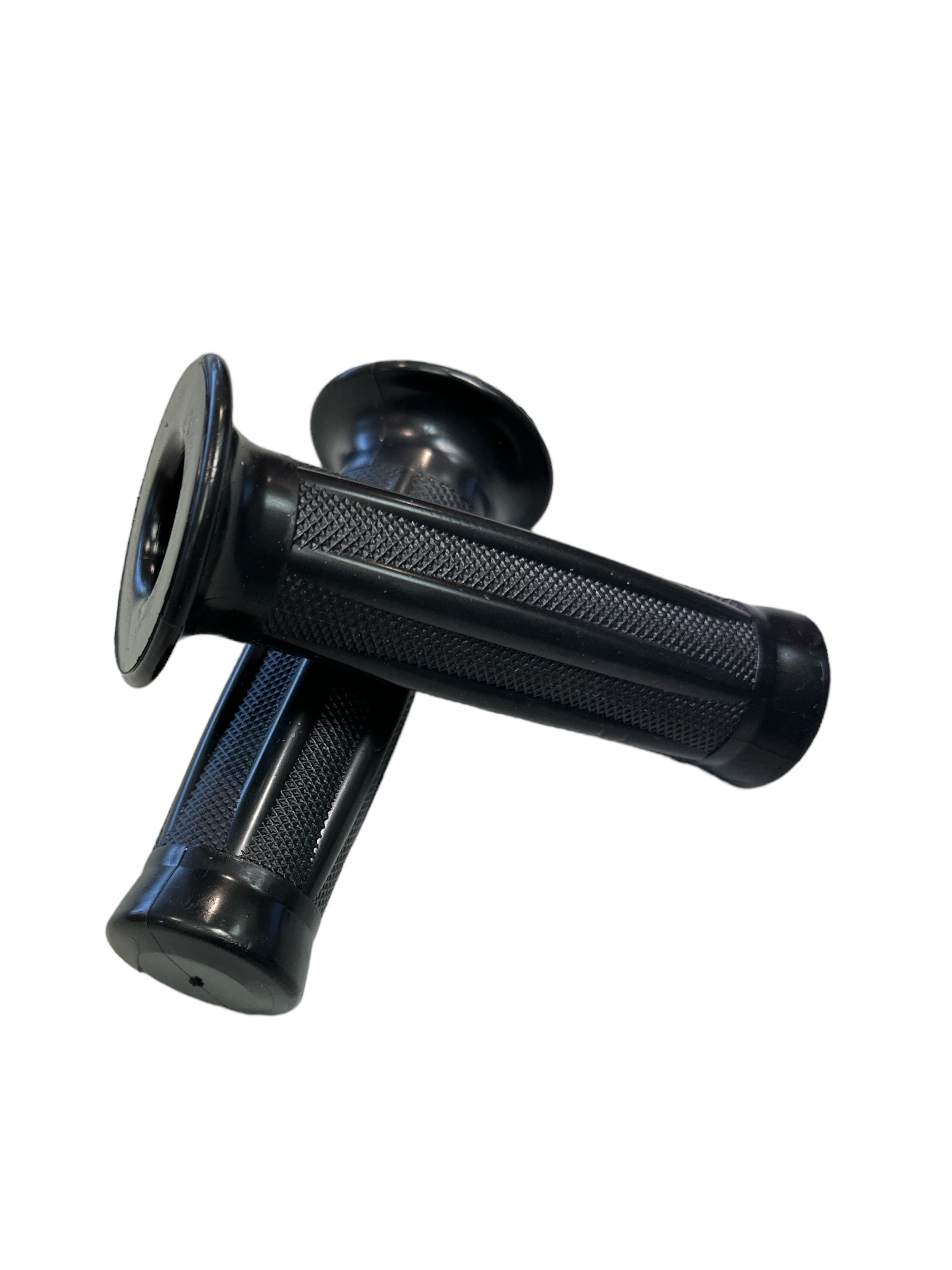 Grips rubberized black color 2pcs