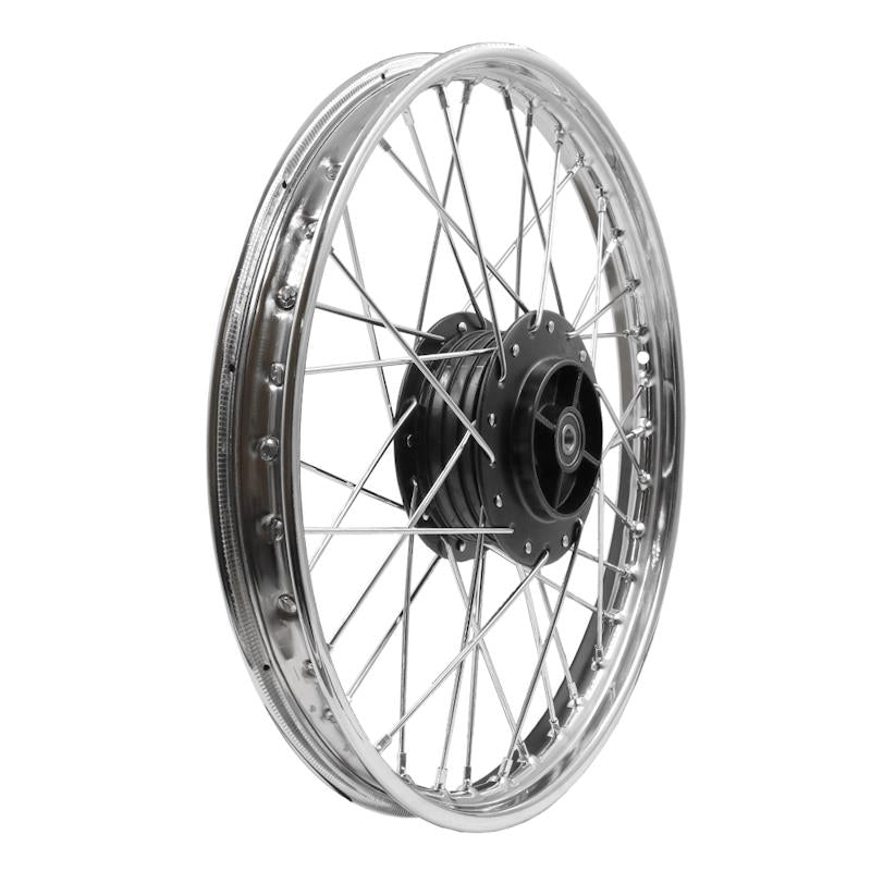 Rear wheel 17" black hub APN6, T14, T15, Alpino