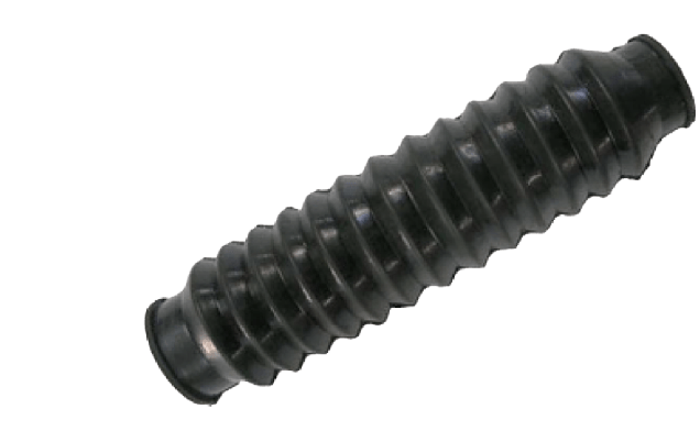 Protective rubber fork gaiter ribbed, SPRINT,TARGA,A3,A35 180mm